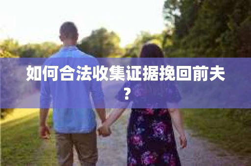 如何合法收集证据挽回前夫？