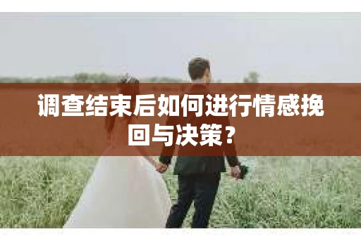 调查结束后如何进行情感挽回与决策? 调查结束后如何进行情感挽回与决策?