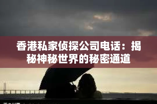 香港私家侦探公司电话：揭秘神秘世界的秘密通道