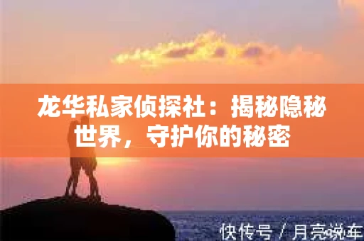 龙华私家侦探社：揭秘隐秘世界，守护你的秘密
