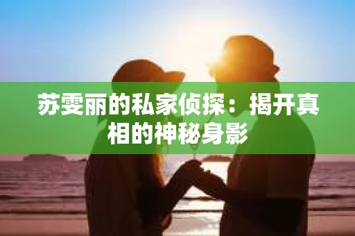 苏雯丽的私家侦探：揭开真相的神秘身影