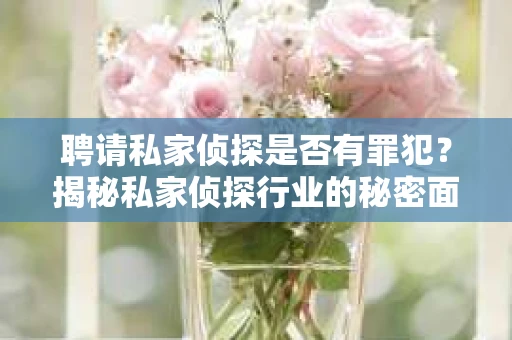 聘请私家侦探是否有罪犯？揭秘私家侦探行业的秘密面纱