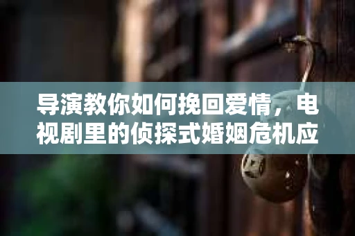 导演教你如何挽回爱情，电视剧里的侦探式婚姻危机应对法