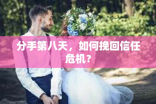 分手第八天，如何挽回信任危机？
