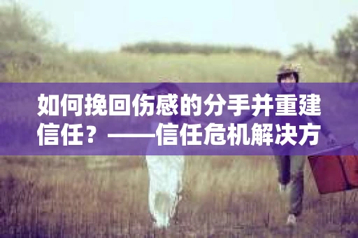 如何挽回伤感的分手并重建信任？——信任危机解决方案